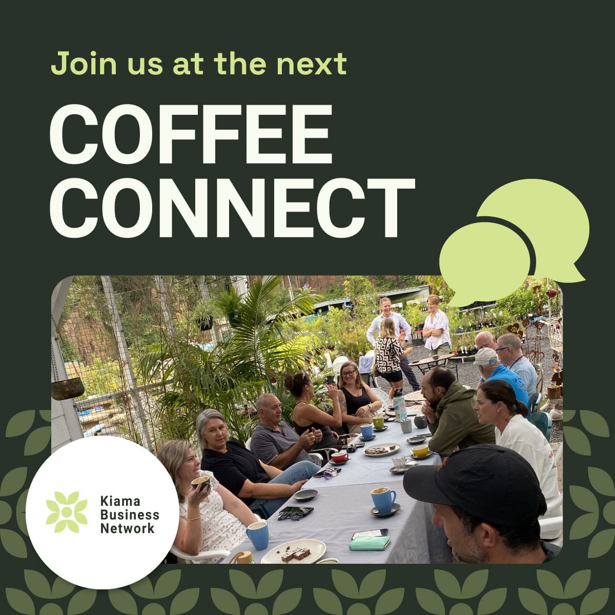 Kiama Business Network - Coffee Connect Event Banner