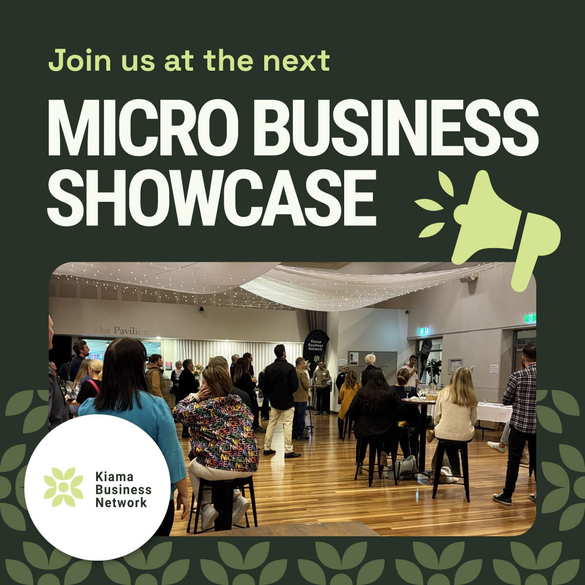 Kiama Business Network - Micro Business Showcase Event Banner